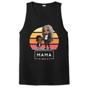 Cute Black Mom Magic MotherS Day Melanin Mama 2024 Gift PosiCharge Competitor Tank