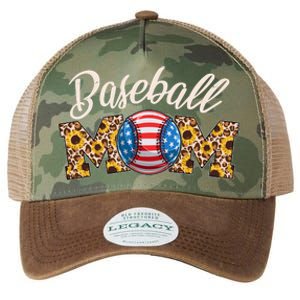 Cute Baseball Mom Baseball Fan Legacy Tie Dye Trucker Hat