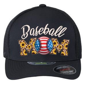 Cute Baseball Mom Baseball Fan Flexfit Unipanel Trucker Cap