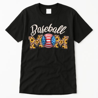Cute Baseball Mom Baseball Fan Tall T-Shirt