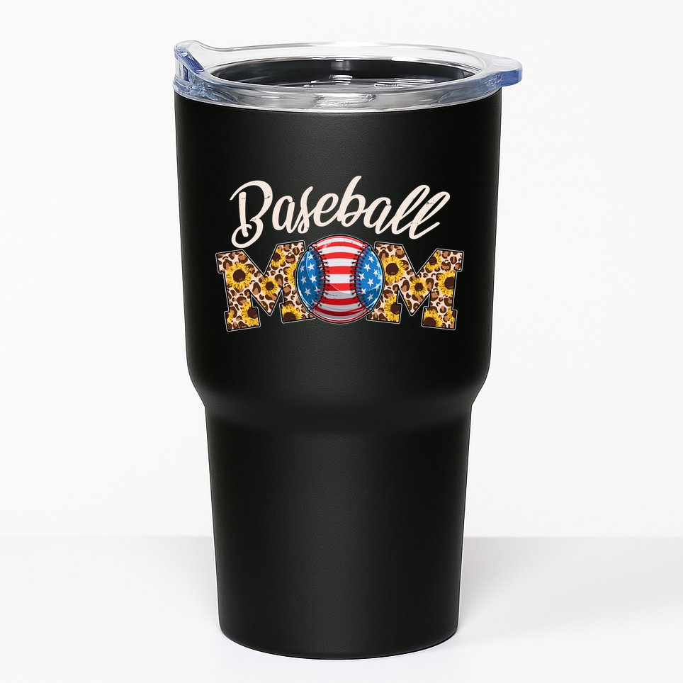 Cute Baseball Mom Baseball Fan Tumbler