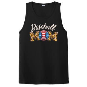 Cute Baseball Mom Baseball Fan PosiCharge Competitor Tank