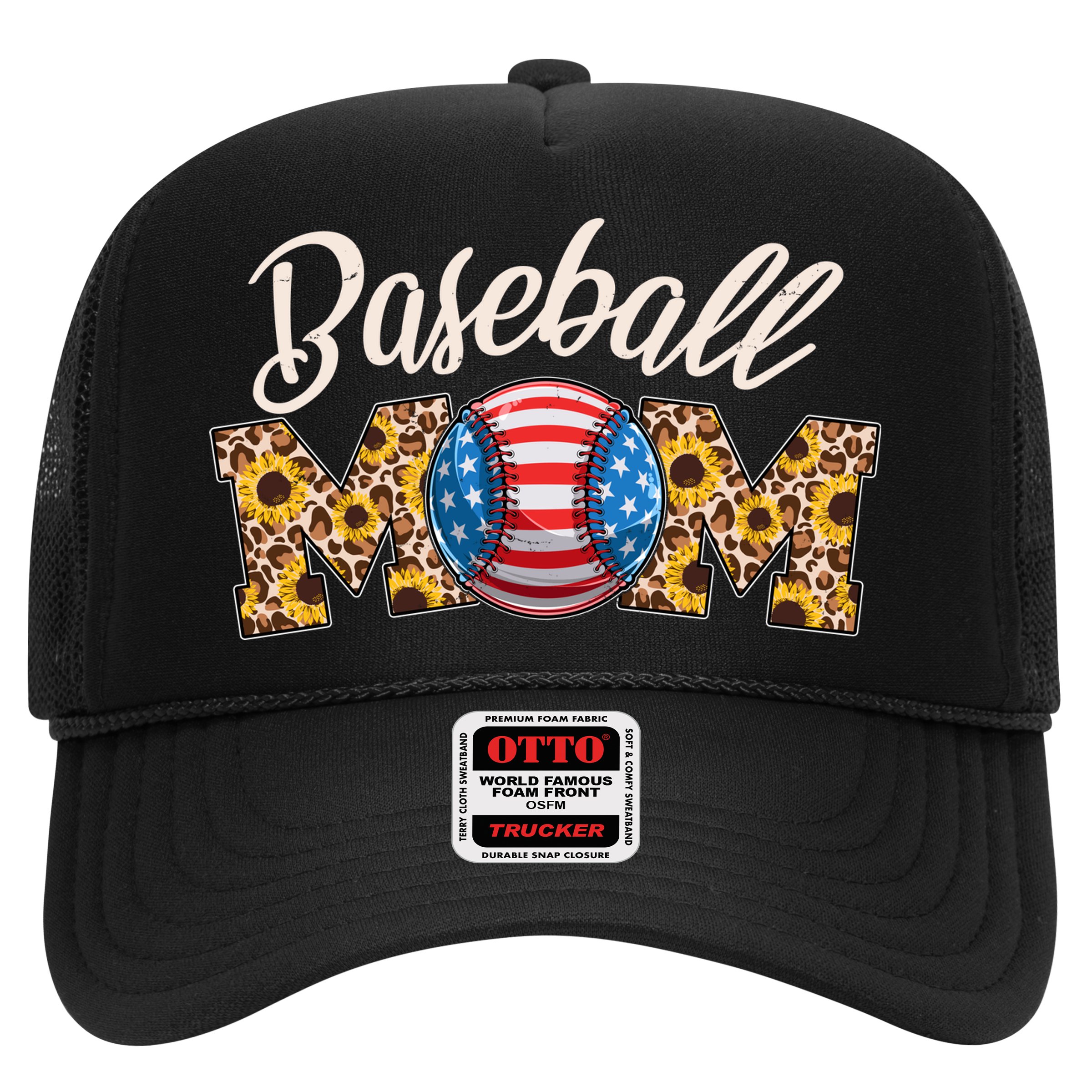 Cute Baseball Mom Baseball Fan Hat