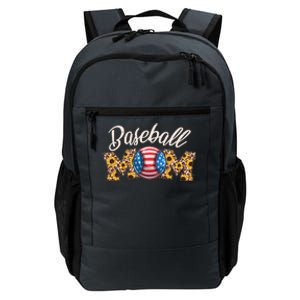 Cute Baseball Mom Baseball Fan Daily Commute Backpack