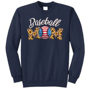 Cute Baseball Mom Baseball Fan Sweatshirt