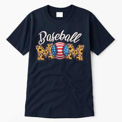 Cute Baseball Mom Baseball Fan Tall T-Shirt