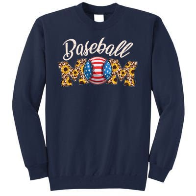 Cute Baseball Mom Baseball Fan Tall Sweatshirt