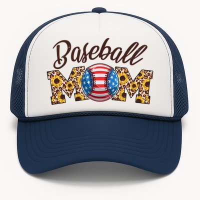 Cute Baseball Mom Baseball Fan Trucker Hat