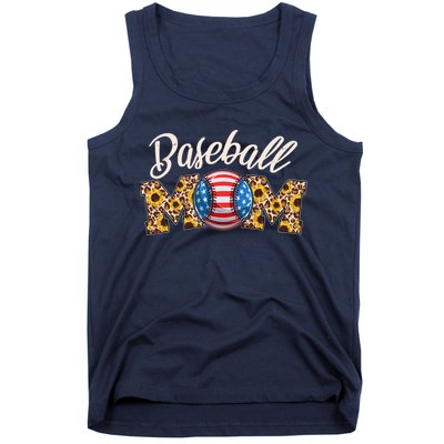 Cute Baseball Mom Baseball Fan Tank Top