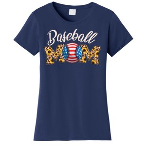 Cute Baseball Mom Baseball Fan Women's T-Shirt