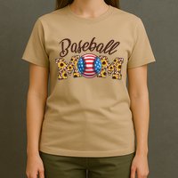 Cute Baseball Mom Baseball Fan T-Shirt