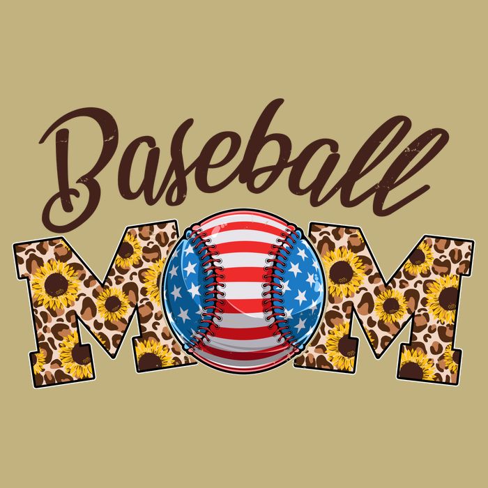 Cute Baseball Mom Baseball Fan T-Shirt