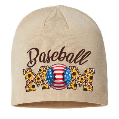 Cute Baseball Mom Baseball Fan Sustainable Beanie