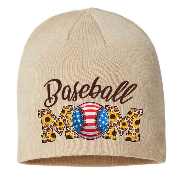 Cute Baseball Mom Baseball Fan Sustainable Beanie