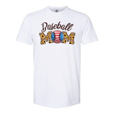 Cute Baseball Mom Baseball Fan Softstyle® CVC T-Shirt