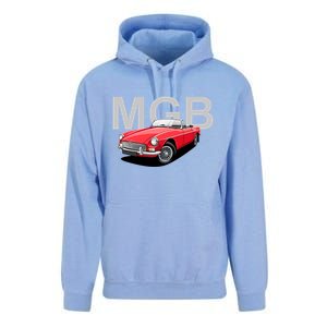 Classic British Mgb Sports Car Great Gift Unisex Surf Hoodie