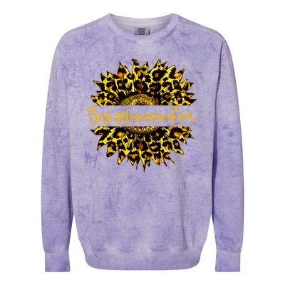 Cute Best Mawmaw Ever Happy Mother's Day Sunflower Colorblast Crewneck Sweatshirt