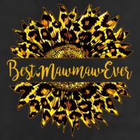 Cute Best Mawmaw Ever Happy Mother's Day Sunflower Cool Comfort Performance Bucket Hat