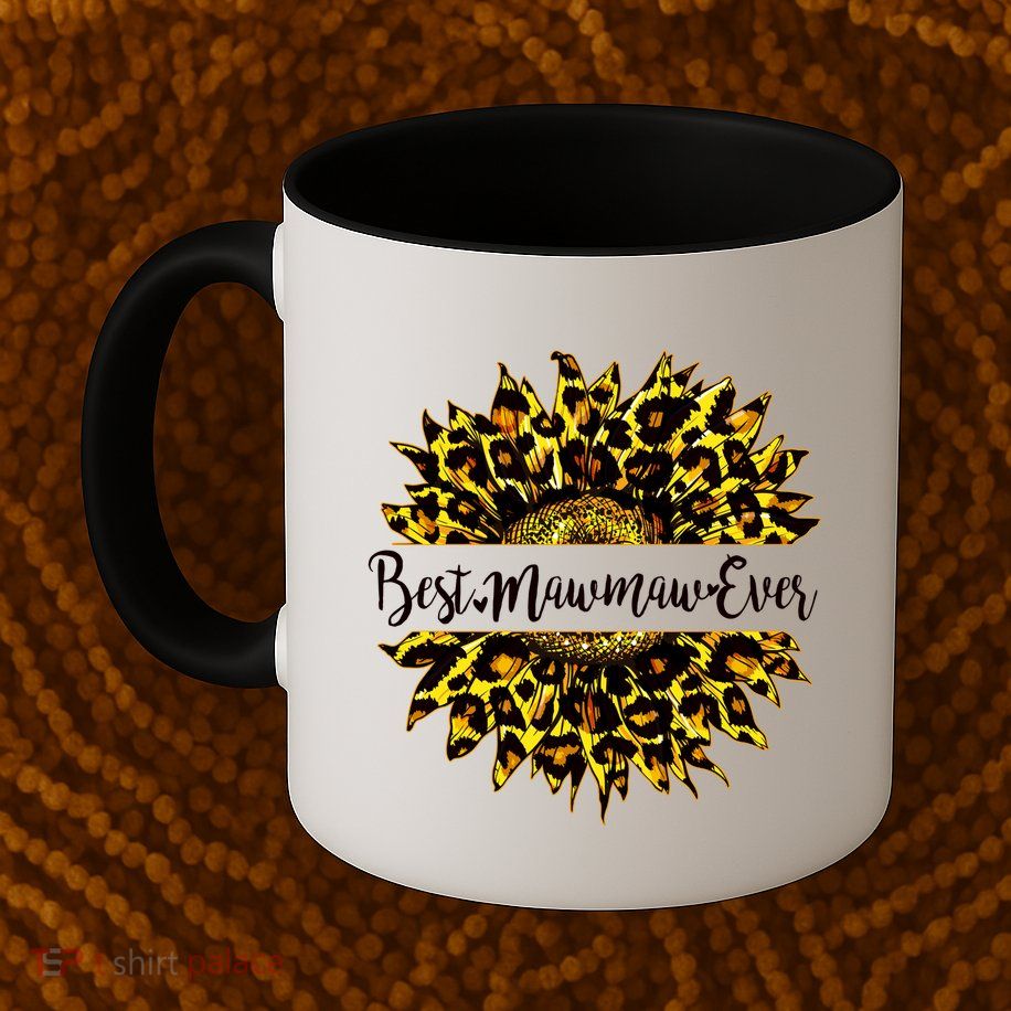 Cute Best Mawmaw Ever Happy Mother's Day Sunflower Mug