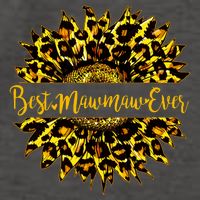 Cute Best Mawmaw Ever Happy Mother's Day Sunflower Vector Backpack