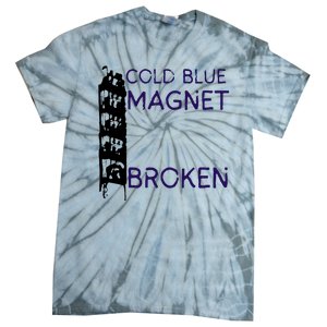 Cold Blue Magnet Broken Tie-Dye T-Shirt