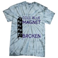 Cold Blue Magnet Broken Tie-Dye T-Shirt