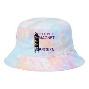 Cold Blue Magnet Broken Tie Dye Newport Bucket Hat