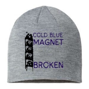 Cold Blue Magnet Broken Sustainable Beanie