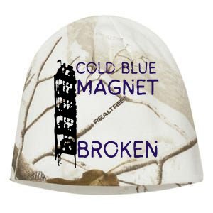 Cold Blue Magnet Broken Kati - Camo Knit Beanie