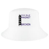 Cold Blue Magnet Broken Cool Comfort Performance Bucket Hat