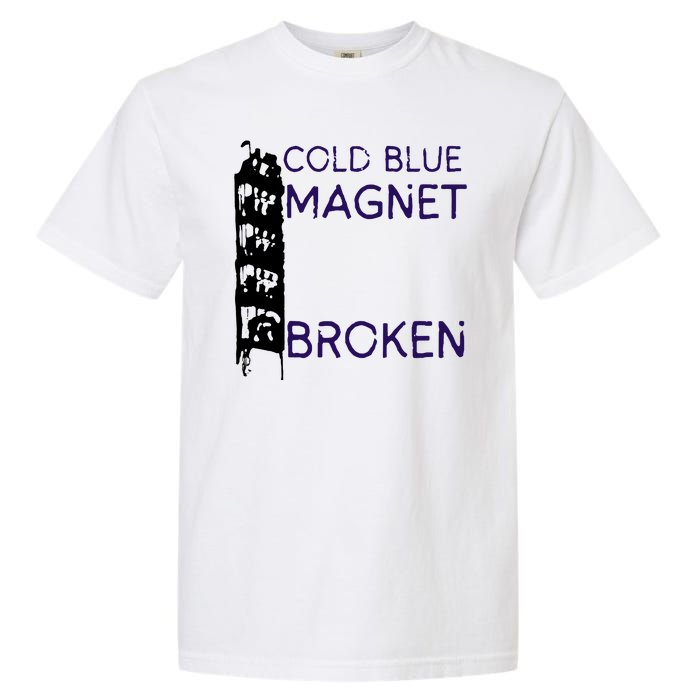 Cold Blue Magnet Broken Garment-Dyed Heavyweight T-Shirt