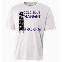 Cold Blue Magnet Broken Cooling Performance Crew T-Shirt