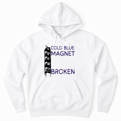 Cold Blue Magnet Broken Hoodie