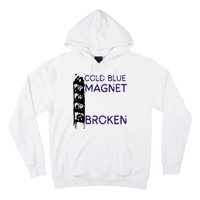 Cold Blue Magnet Broken Hoodie