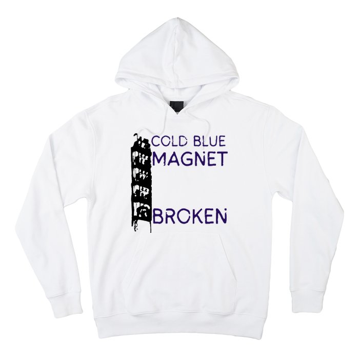 Cold Blue Magnet Broken Hoodie