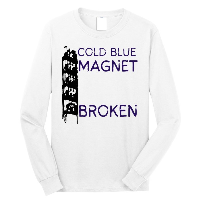 Cold Blue Magnet Broken Long Sleeve Shirt