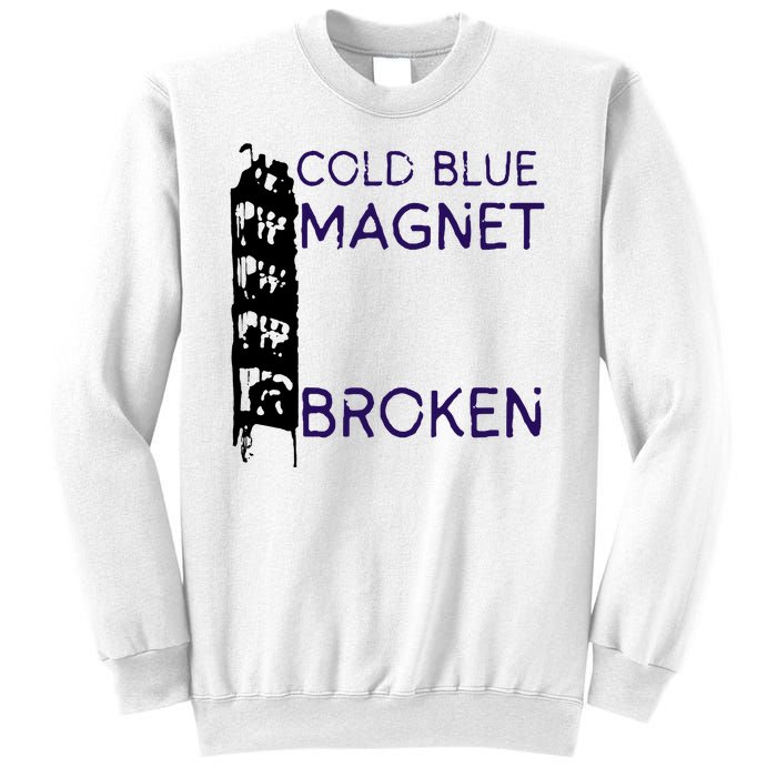 Cold Blue Magnet Broken Sweatshirt