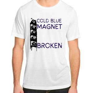 Cold Blue Magnet Broken Adult ChromaSoft Performance T-Shirt