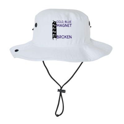 Cold Blue Magnet Broken Bucket Hat