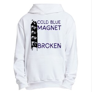 Cold Blue Magnet Broken Urban Pullover Hoodie