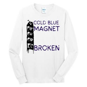 Cold Blue Magnet Broken Tall Long Sleeve T-Shirt