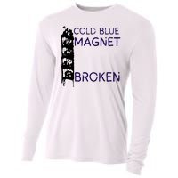 Cold Blue Magnet Broken Cooling Performance Long Sleeve Crew