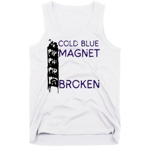 Cold Blue Magnet Broken Tank Top