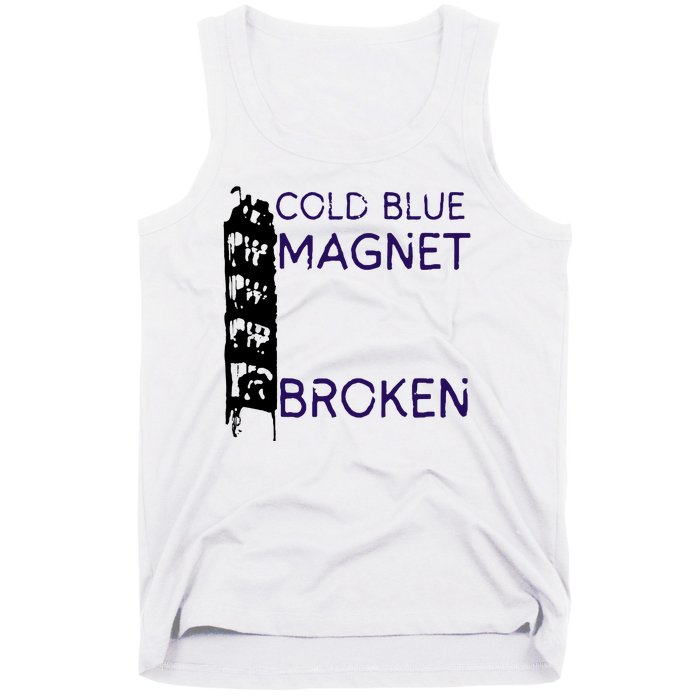 Cold Blue Magnet Broken Tank Top