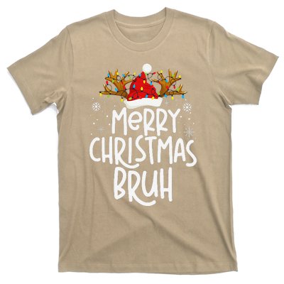 Christmas Bruh Meme Funny Saying Bro Greeting Pajamas T-Shirt