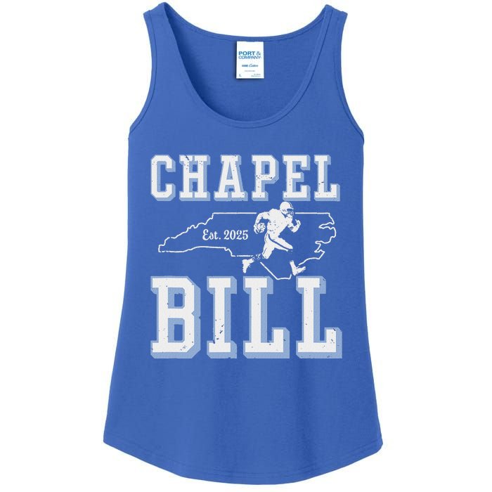 Chapel Bill Merch Vintage North Carolina Fan Merch Ladies Essential Tank