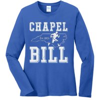 Chapel Bill Merch Vintage North Carolina Fan Merch Ladies Long Sleeve Shirt