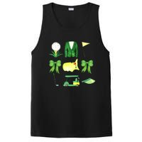 Coquette Bow Masters Golf Tournament Graphic Golfing Golfer PosiCharge Competitor Tank