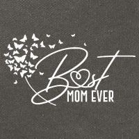 Cute Best Mom Ever Butterfly Dandelion Cotton Canvas Backpack