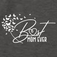 Cute Best Mom Ever Butterfly Dandelion Vector Backpack